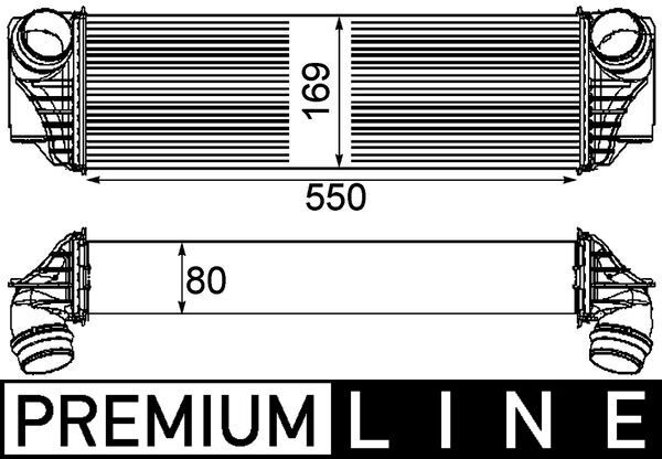 17517812016MO CI 185 000P Charge Air Cooler