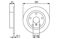 34216799367BO 34216799367 34 21 6 799 367 6799367 0 986 479 C92 MINI F57 LCI -  Brake Disc