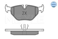 34211162536M 34211162536 34 21 1 162 536 1162536 025 209 9517  Brake Pad Set, disc brake