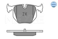 34216761250M1 34216761250 34 21 6 761 250 6761250 025 214 8717  Brake Pad Set, disc brake